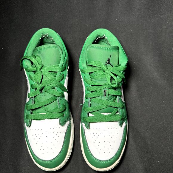 Size 7 - Nike Air Jordan 1 Low GS Pine Green 2020 Men's Shoes - Picture 4 of 8